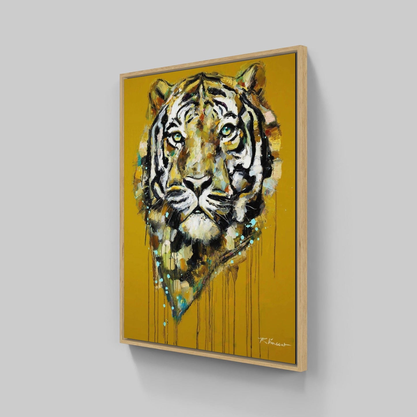 Gandhi By Vincent Richeux • Handcrafted Dibond® Art Prints