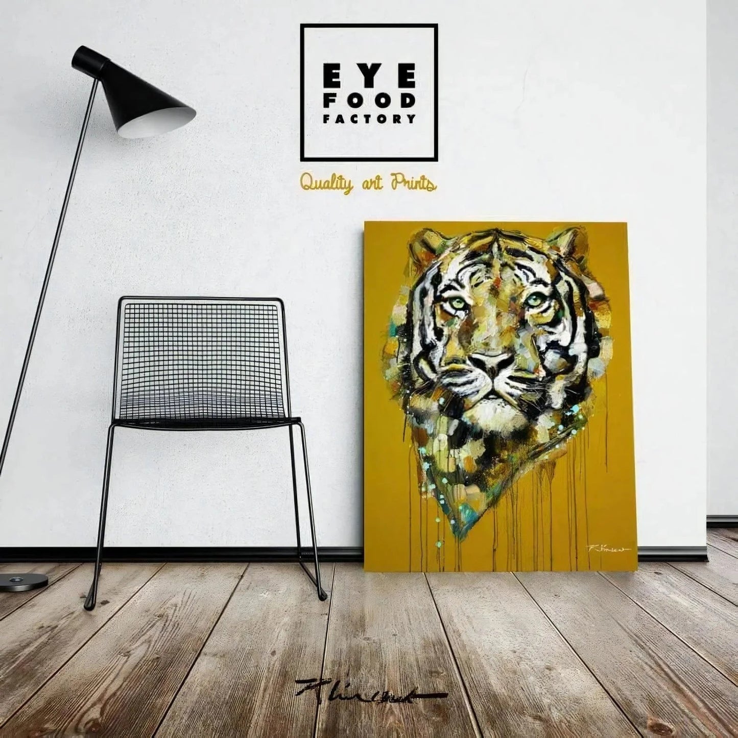 Gandhi By Vincent Richeux • Handcrafted Dibond® Art Prints