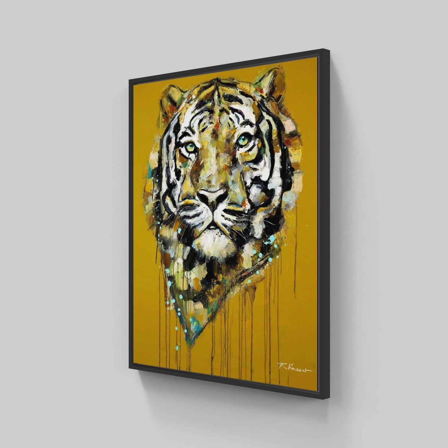 Gandhi By Vincent Richeux • Handcrafted Dibond® Art Prints