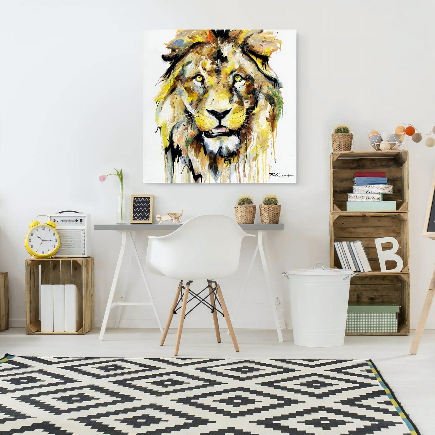 Look at Me By Vincent Richeux • Handcrafted Dibond® Art