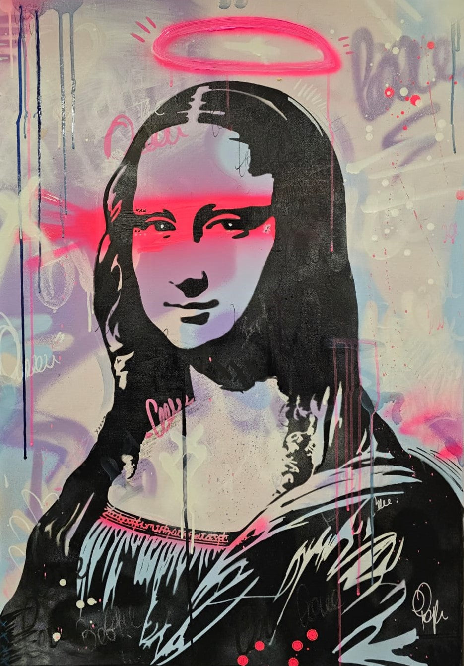 Mona Pink • Push Original Artwork