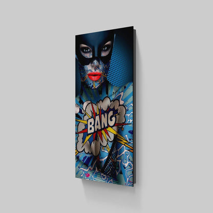 Cat woman By Monika Nowak • Handcrafted Dibond® Art Prints