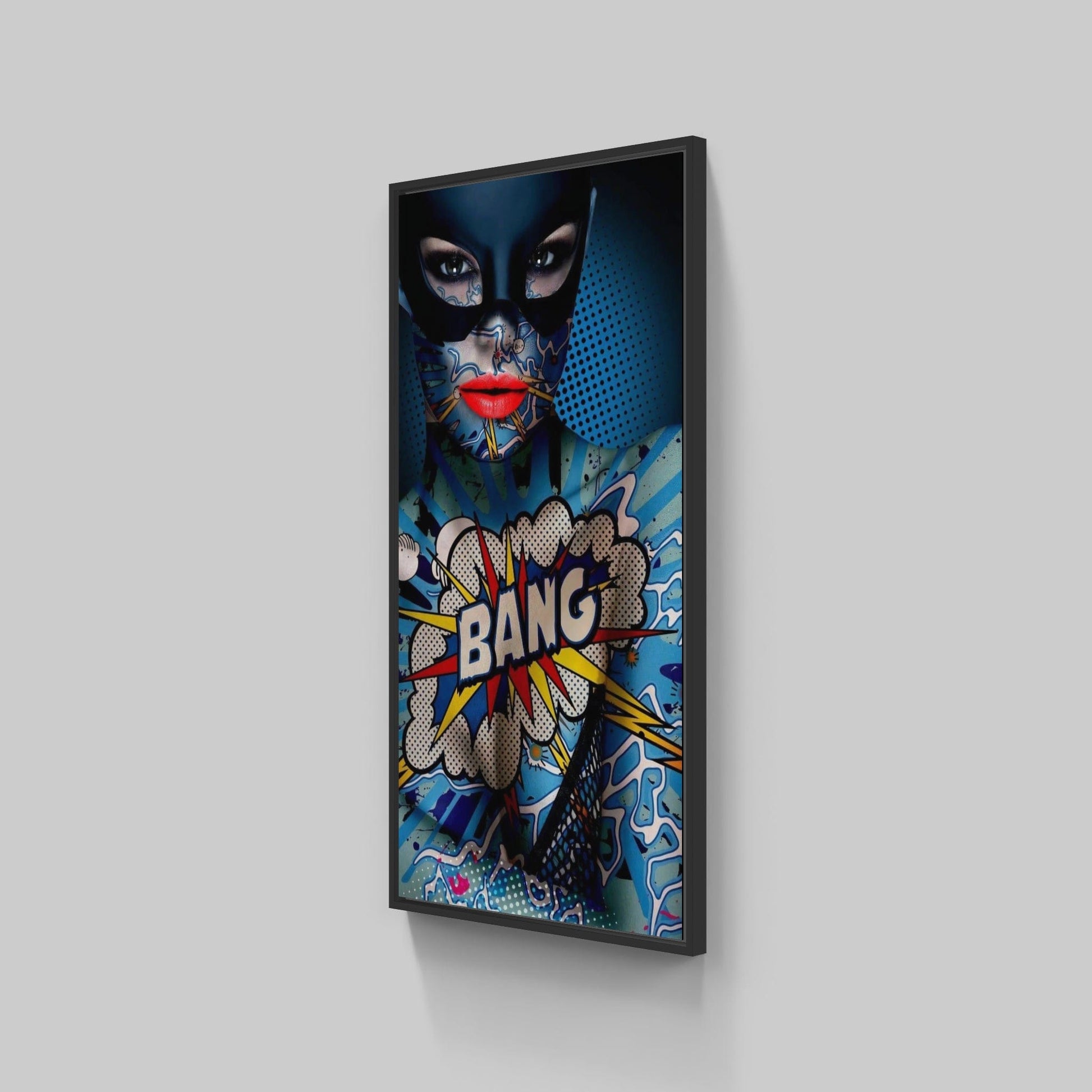 Cat woman By Monika Nowak • Handcrafted Dibond® Art Prints