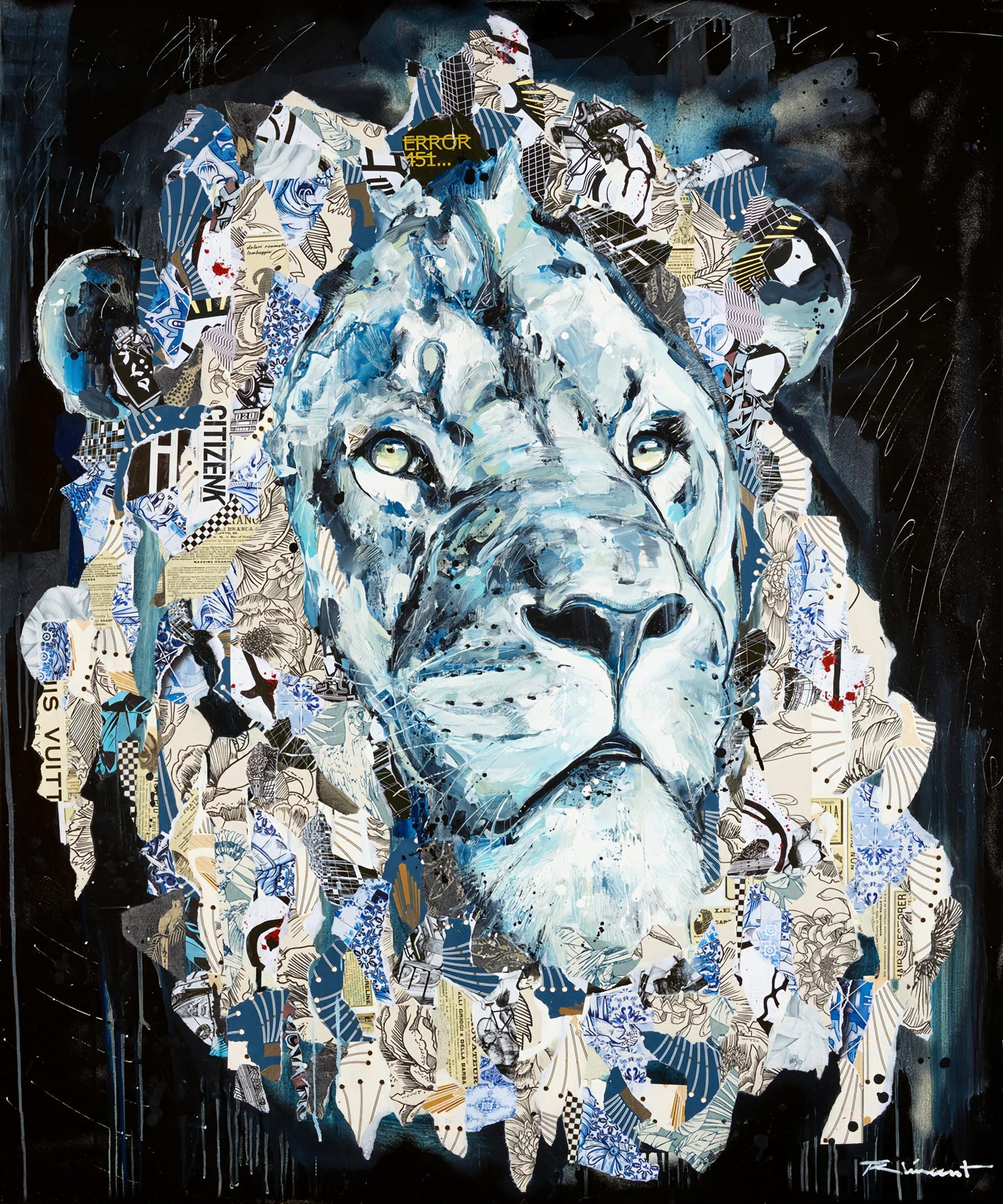 Citizen K By Vincent Richeux • Handcrafted Dibond® Art