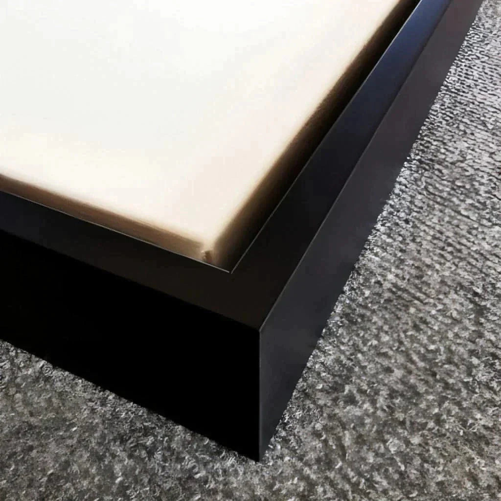 Floating Frame Code Custom Floating Frame + Framing Service – The Daring Canvas
