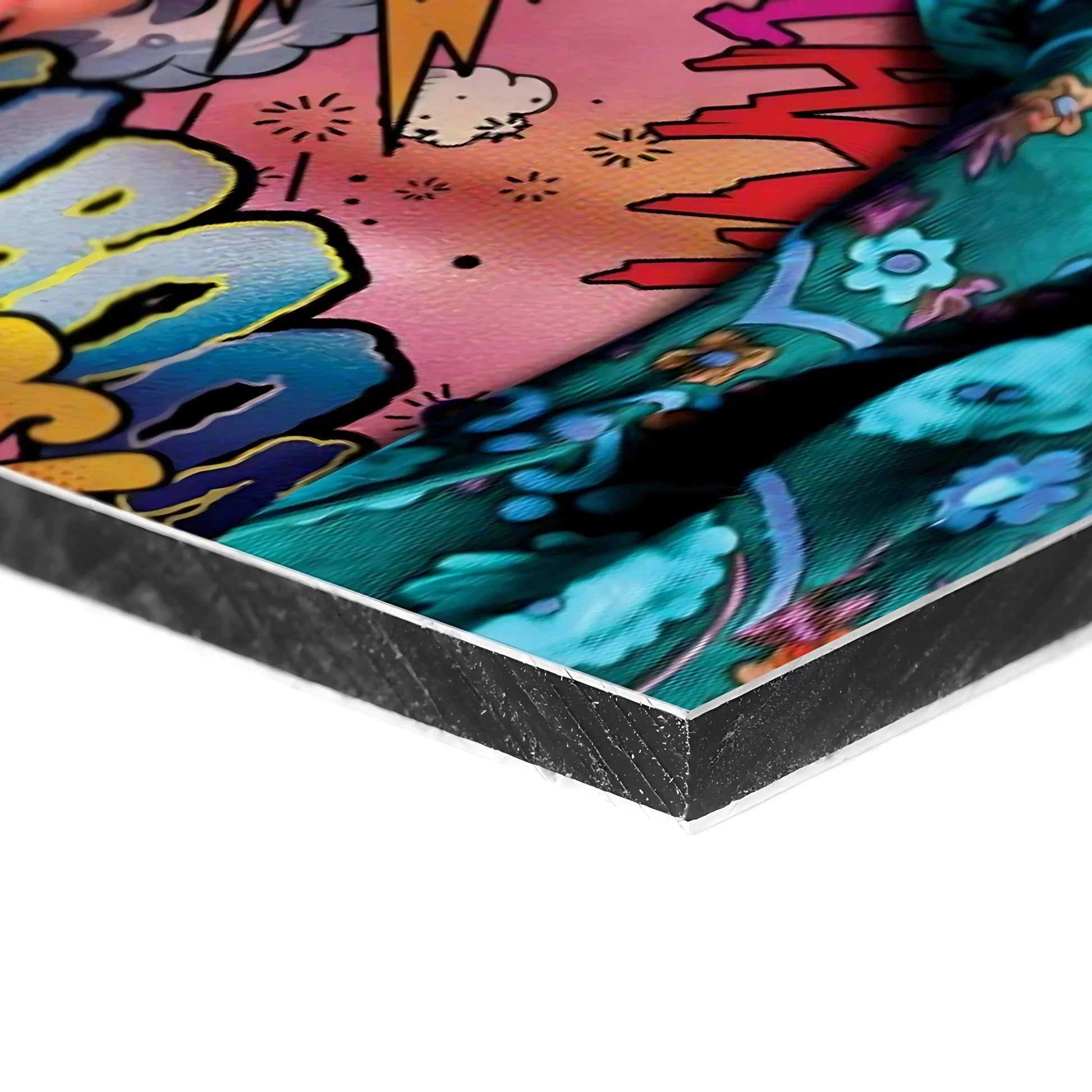 Frida Kaboom By Monika Nowak • Handcrafted Dibond® Art