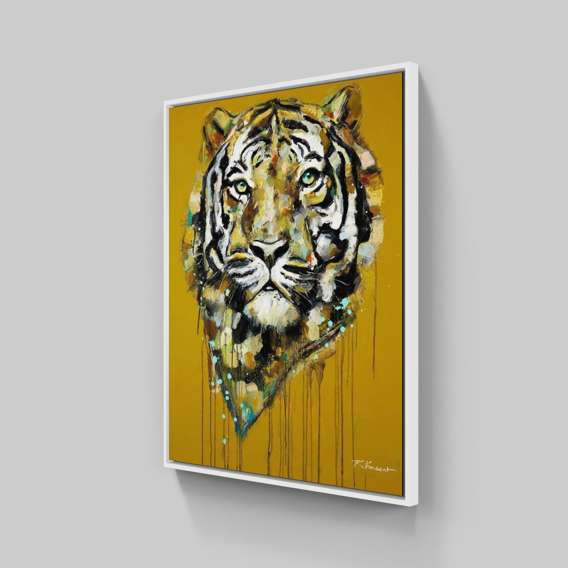 Gandhi By Vincent Richeux • Handcrafted Dibond® Art Prints