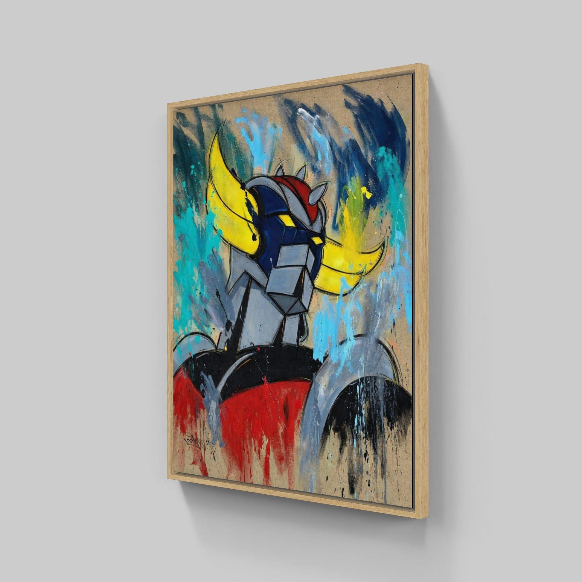 Goldorak By Mr Oreke • Handcrafted Dibond® Art Prints