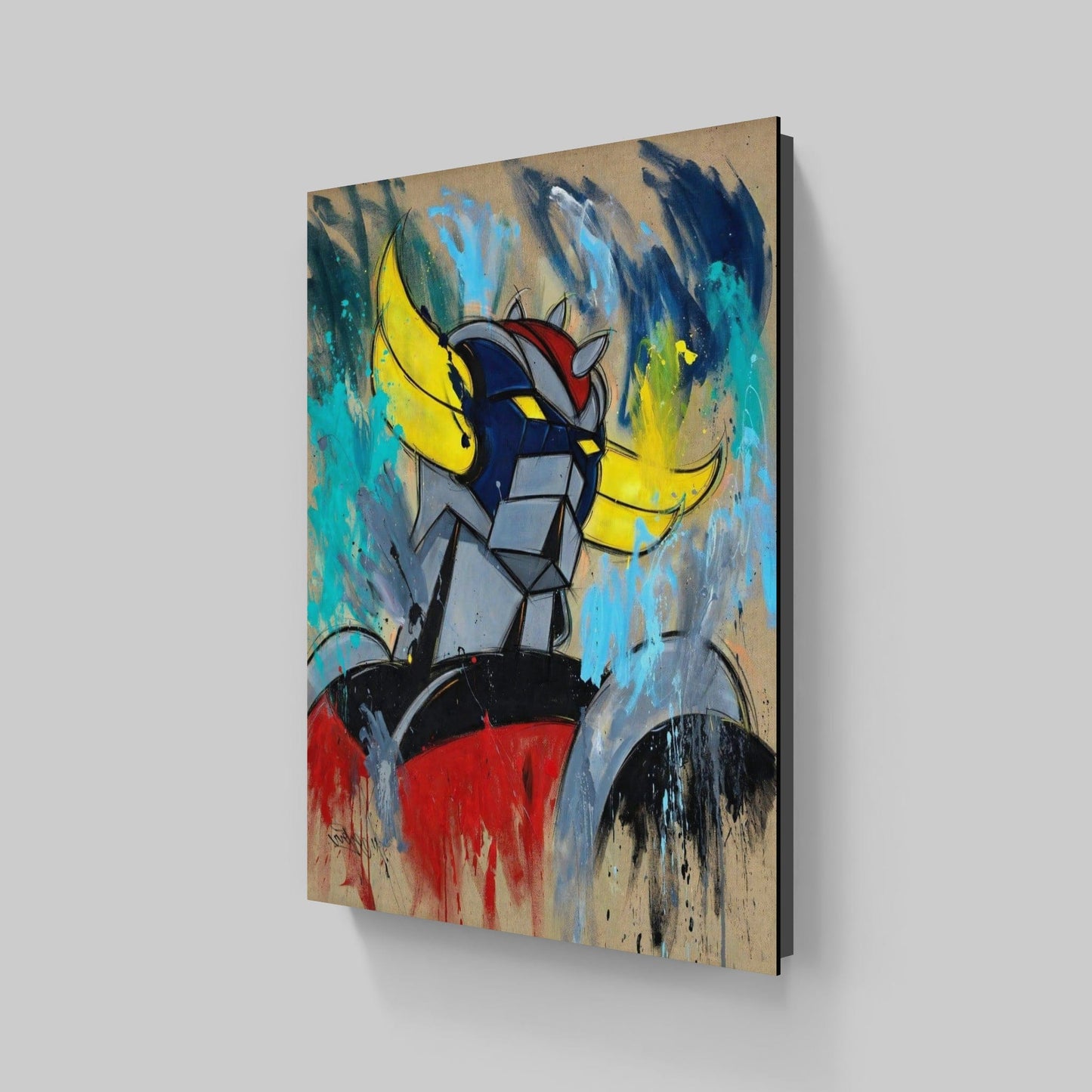 Goldorak By Mr Oreke • Handcrafted Dibond® Art Prints