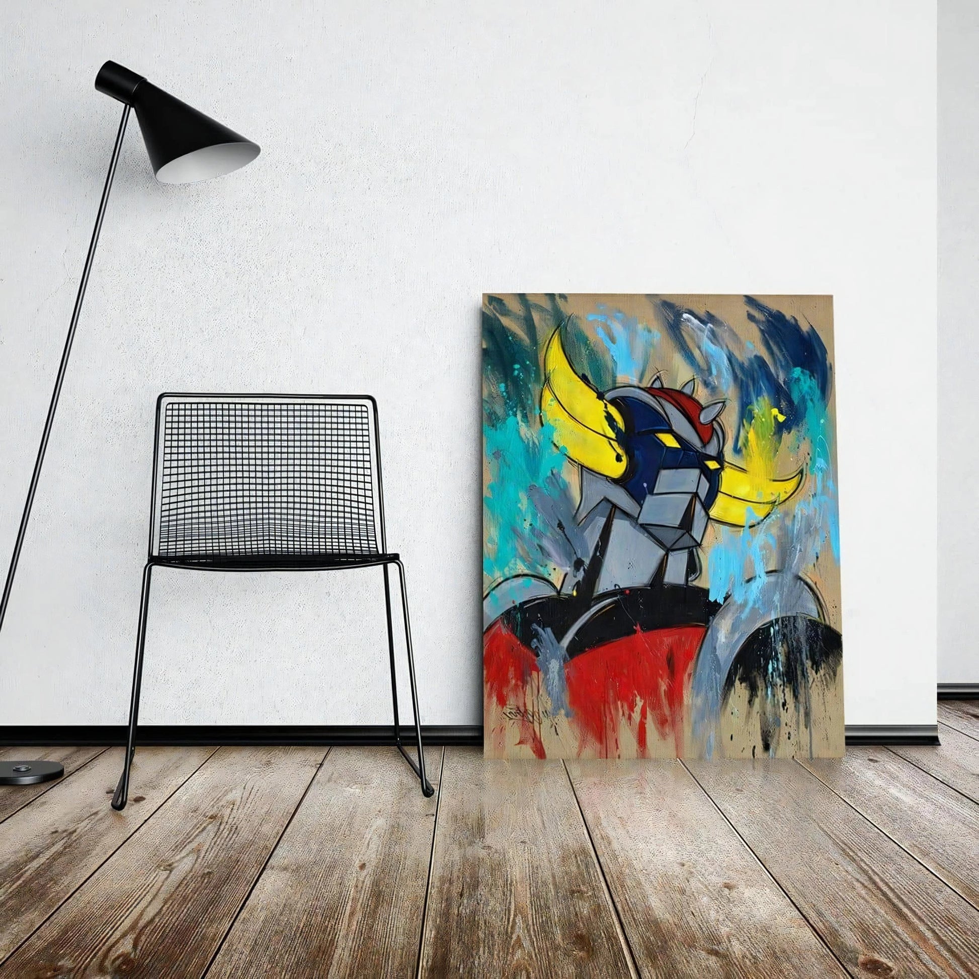 Goldorak By Mr Oreke • Handcrafted Dibond® Art Prints