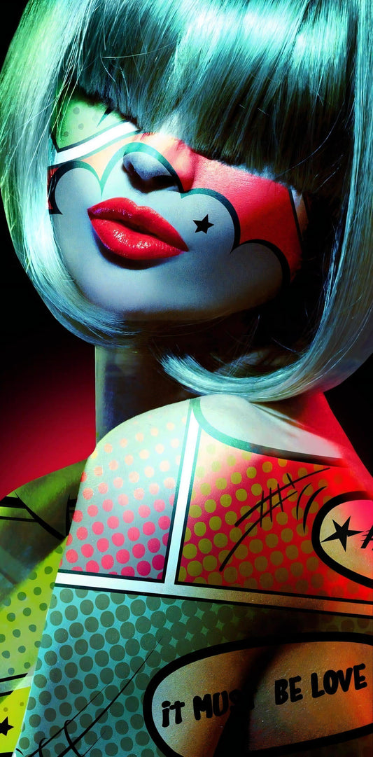 It must be Love By Monika Nowak • Handcrafted Dibond® Art