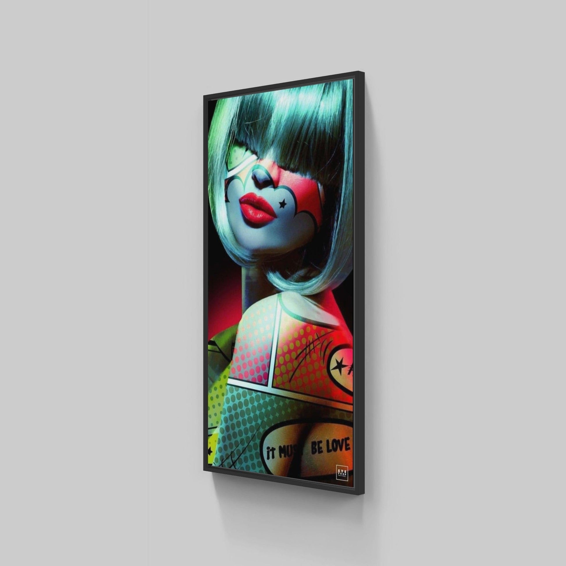 It must be Love By Monika Nowak • Handcrafted Dibond® Art
