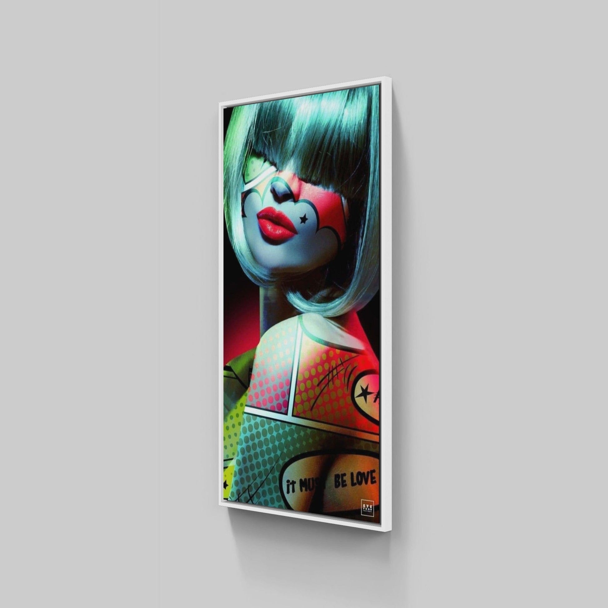 It must be Love By Monika Nowak • Handcrafted Dibond® Art