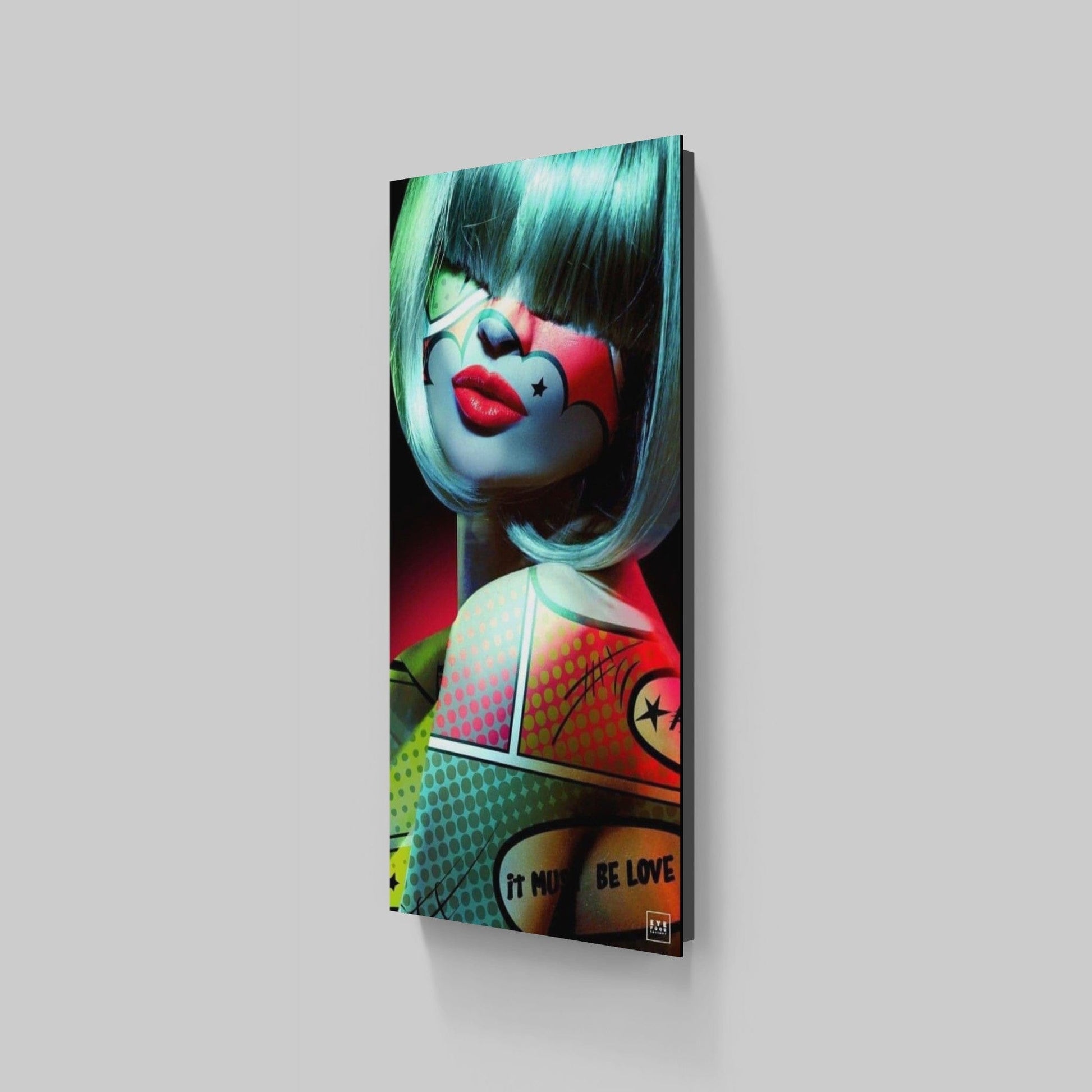 It must be Love By Monika Nowak • Handcrafted Dibond® Art