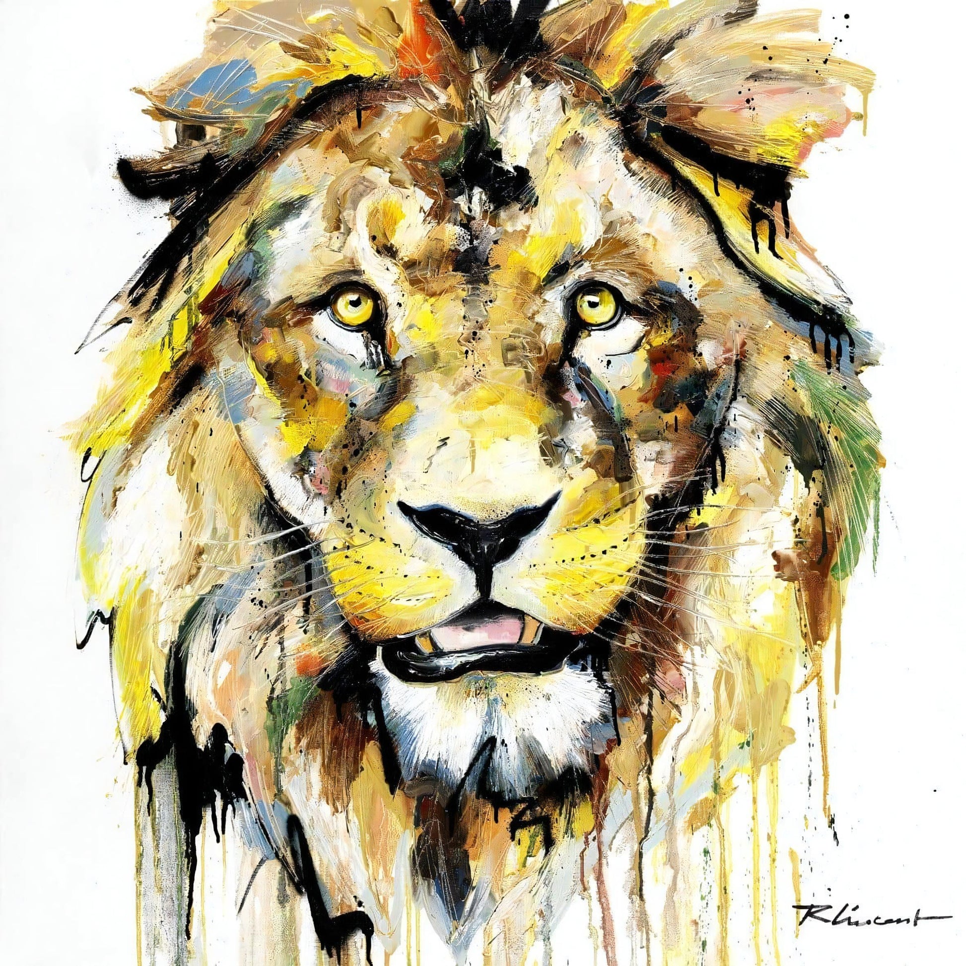 Look at Me By Vincent Richeux • Handcrafted Dibond® Art