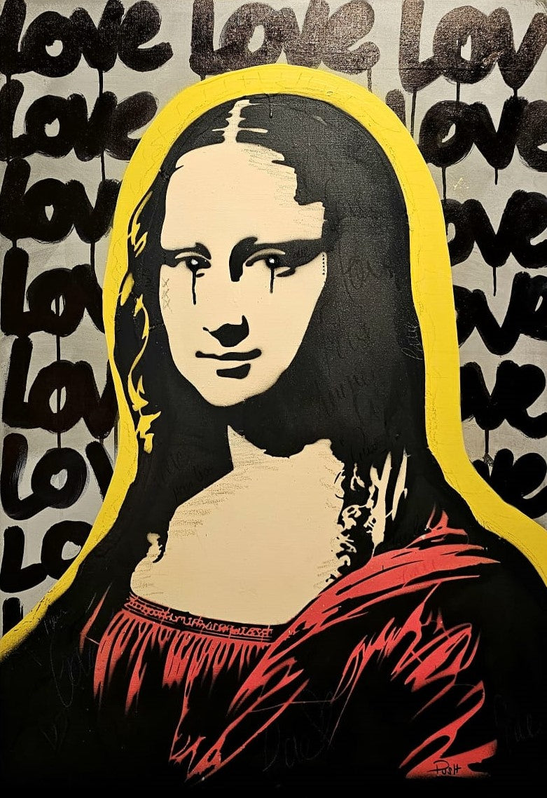 Mona Love • Push Original Artwork