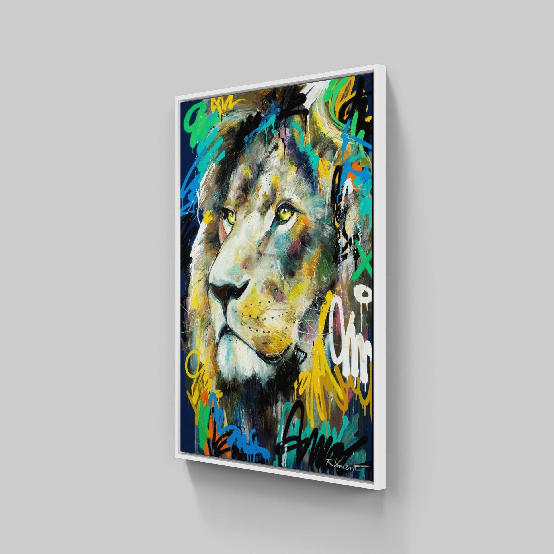Simba By Vincent Richeux • Handcrafted Dibond® Art Prints