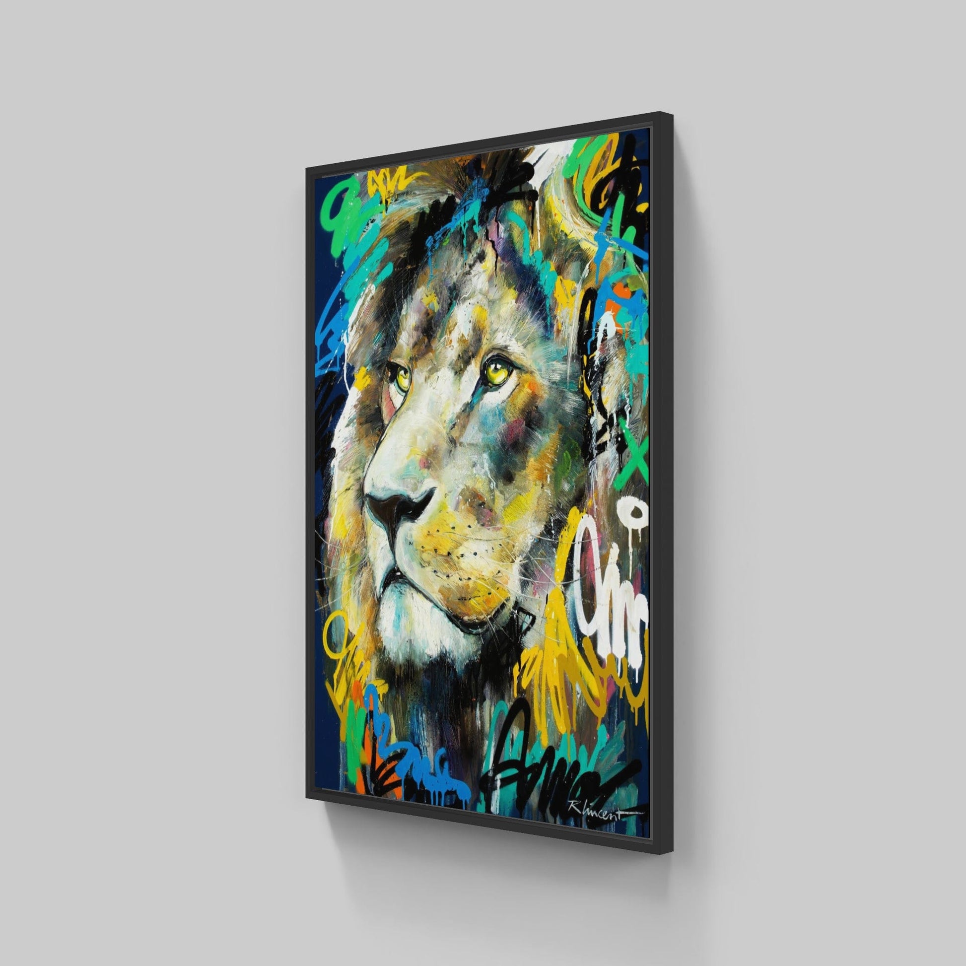 Simba By Vincent Richeux • Handcrafted Dibond® Art Prints