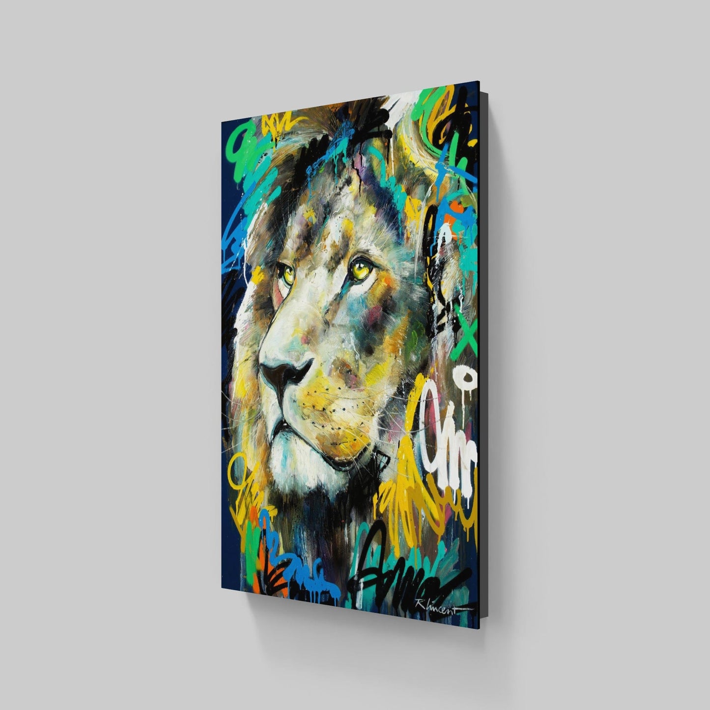 Simba By Vincent Richeux • Handcrafted Dibond® Art Prints