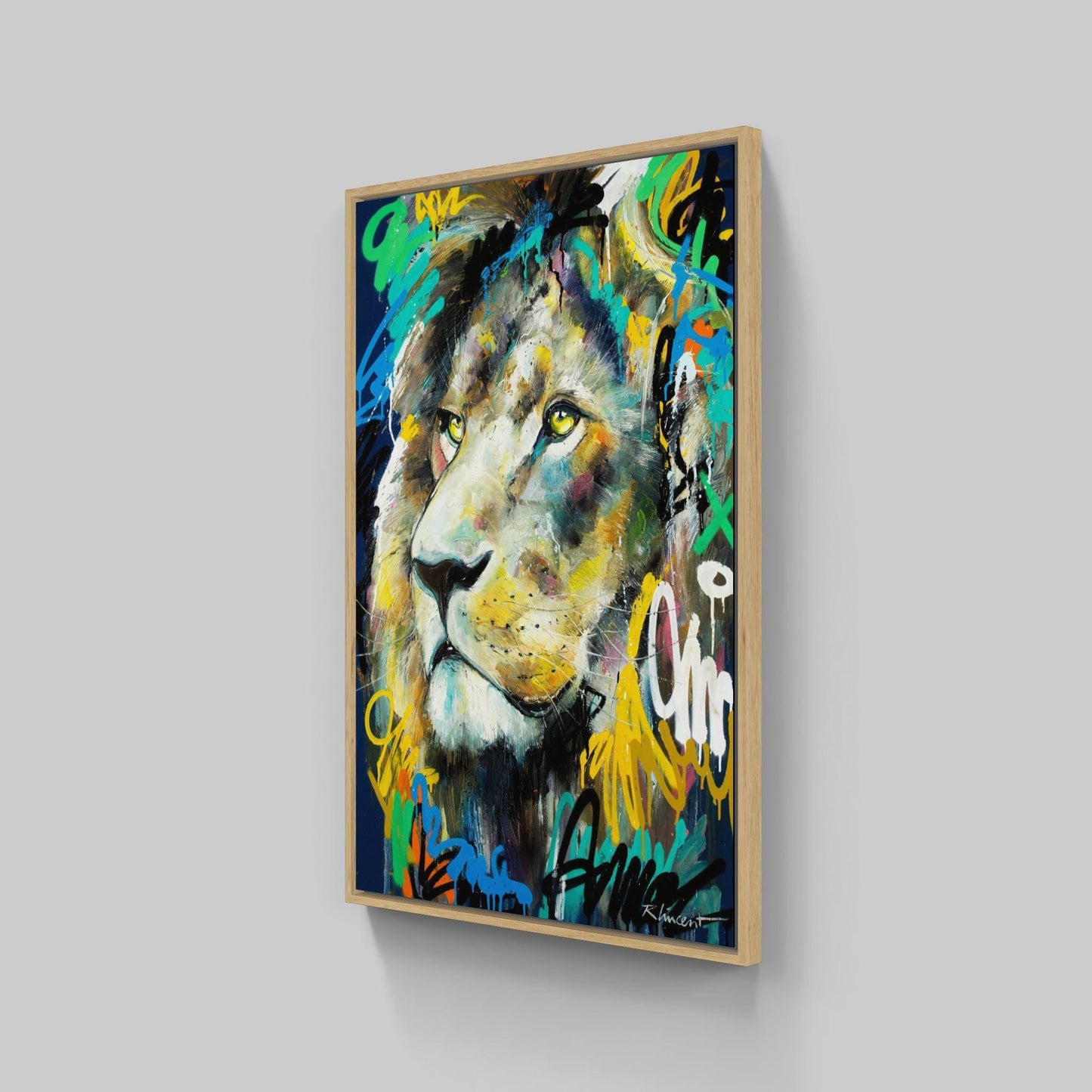 Simba By Vincent Richeux • Handcrafted Dibond® Art Prints