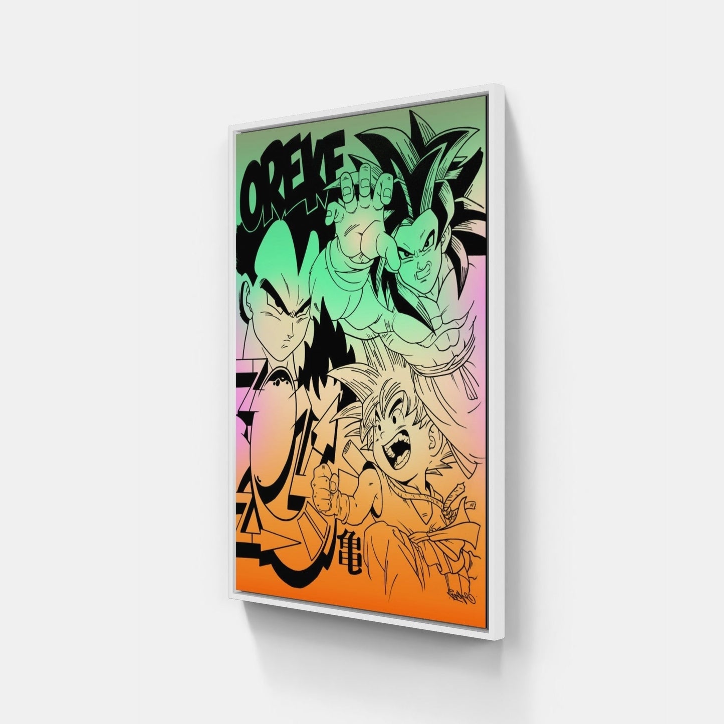Ssj4 By Mr Oreke • Handcrafted Dibond® Art Prints