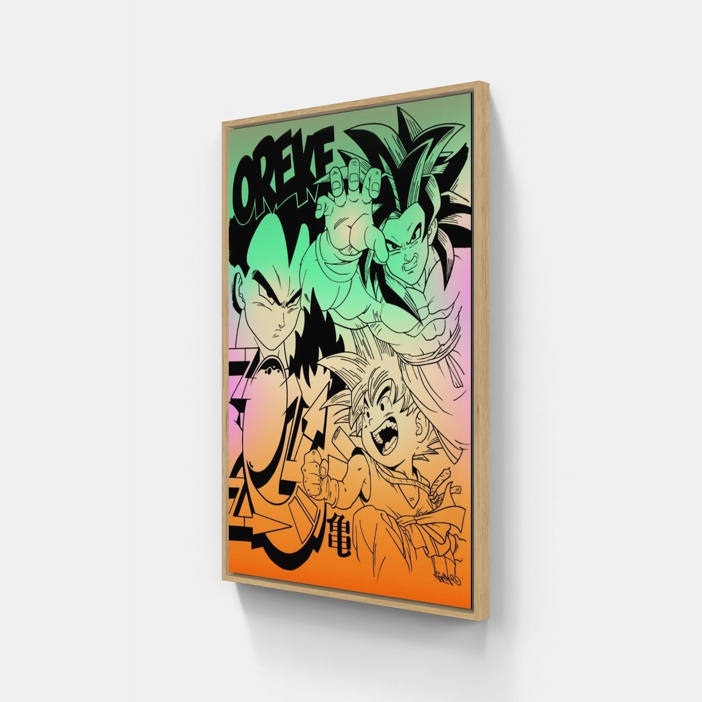 Ssj4 By Mr Oreke • Handcrafted Dibond® Art Prints