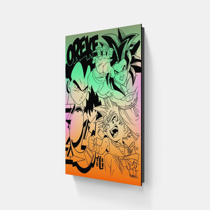 Ssj4 By Mr Oreke • Handcrafted Dibond® Art Prints