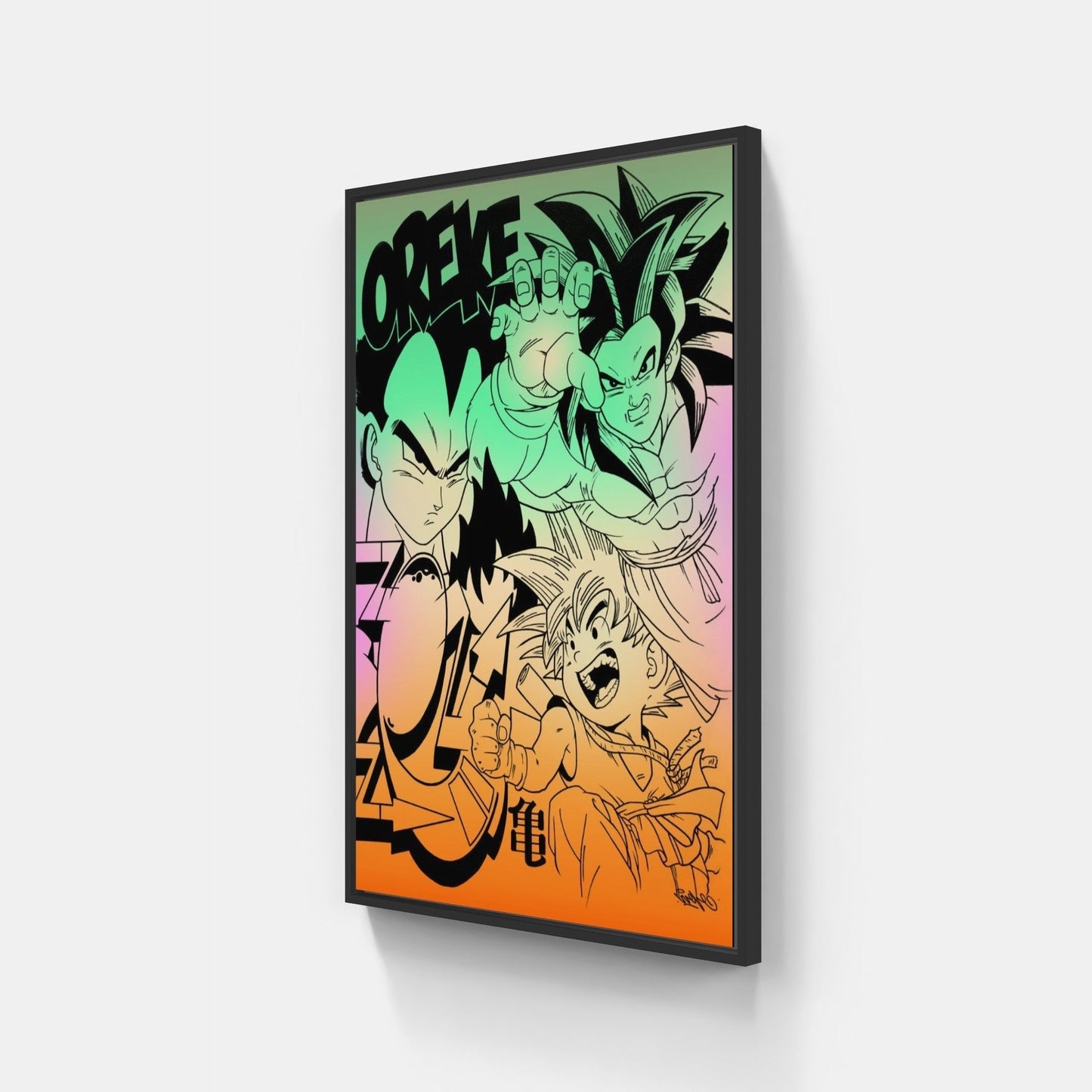 Ssj4 By Mr Oreke • Handcrafted Dibond® Art Prints