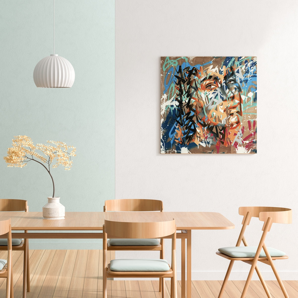 Street Wood By YBA • Handcrafted Dibond® Art Prints