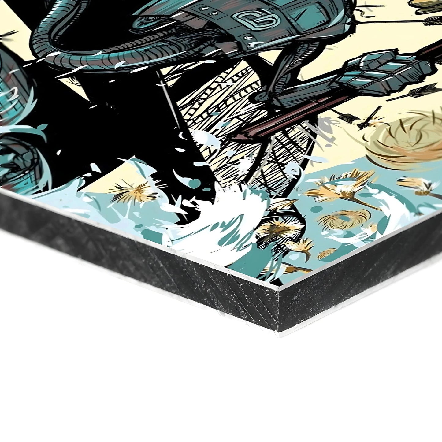 Tesla Monster By Ktaiwanita • Handcrafted Dibond® Art Prints