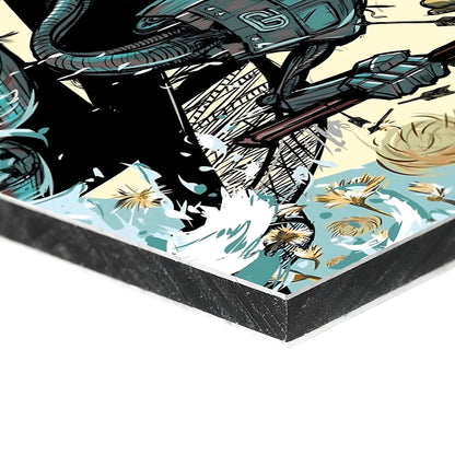 Tesla Monster By Ktaiwanita • Handcrafted Dibond® Art Prints