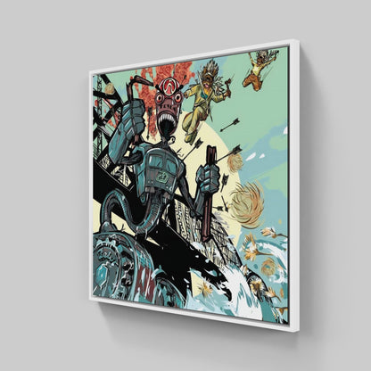 Tesla Monster By Ktaiwanita • Handcrafted Dibond® Art Prints