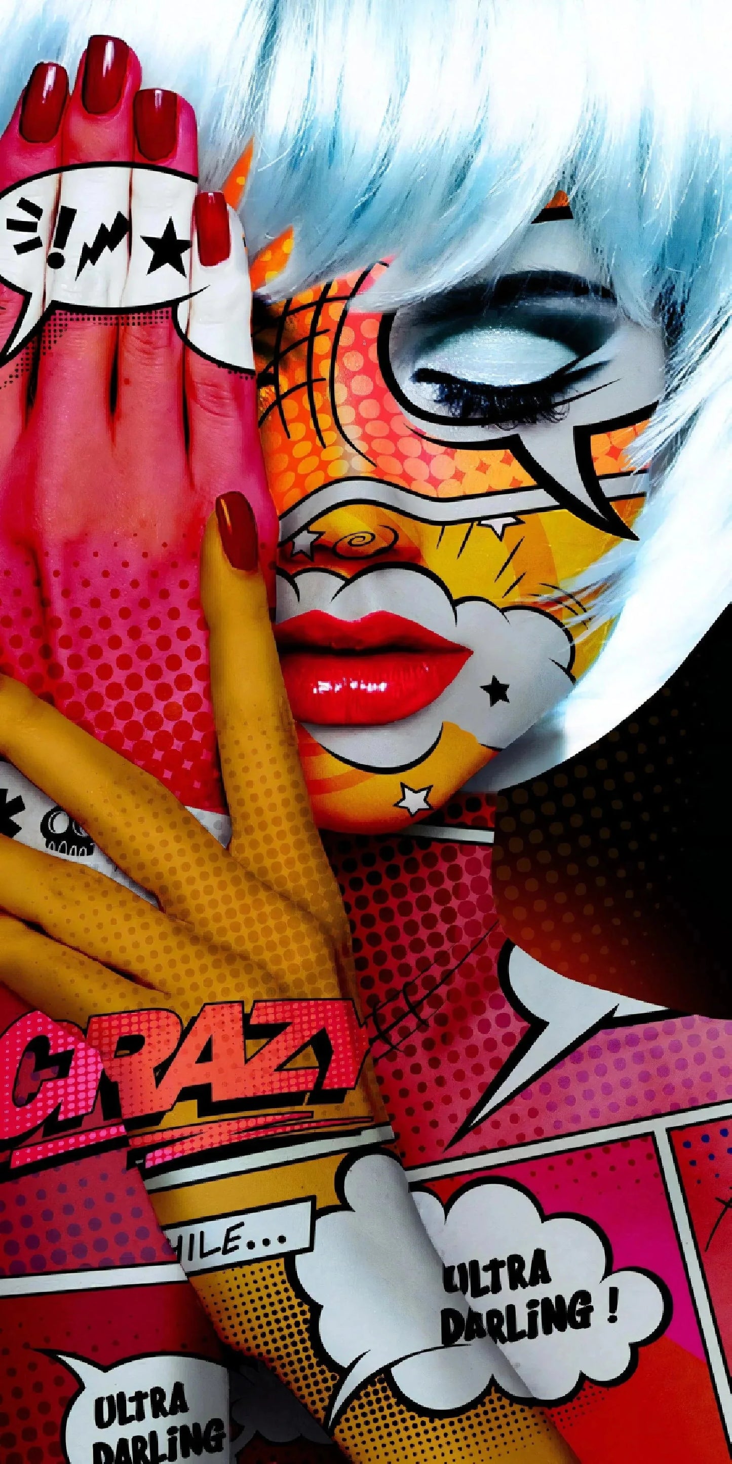 Ultra Darling By Monika Nowak • Handcrafted Dibond® Art