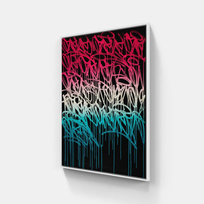 Writing By Mr Oreke • Handcrafted Dibond® Art Prints