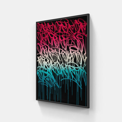 Writing By Mr Oreke • Handcrafted Dibond® Art Prints